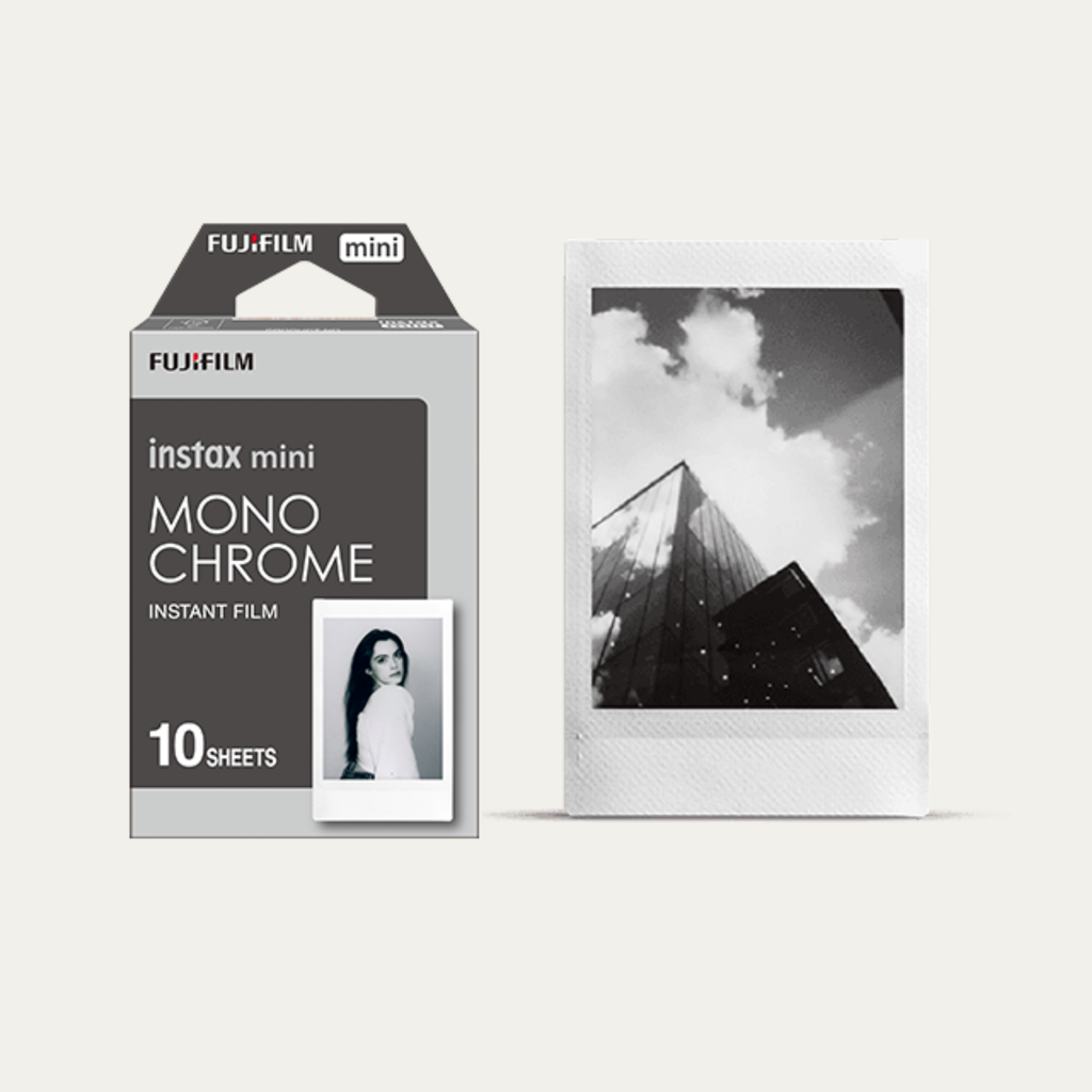 Fujifilm Instax Mini B&W Monochrome Instant Film (10 Pack)